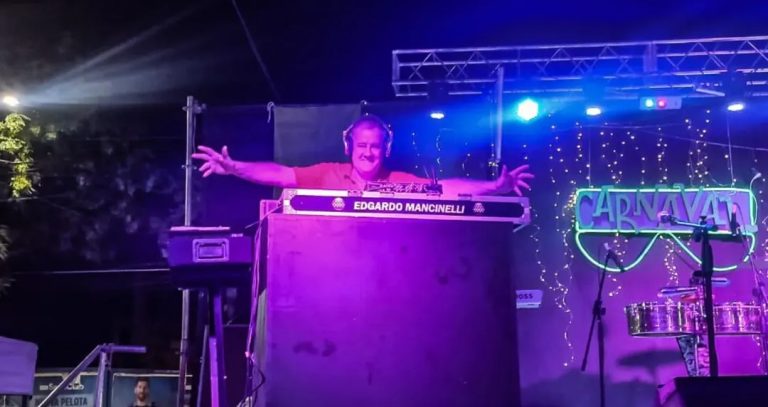 Edgardo Mancinelli animará una nueva fiesta retro en Carcarañá