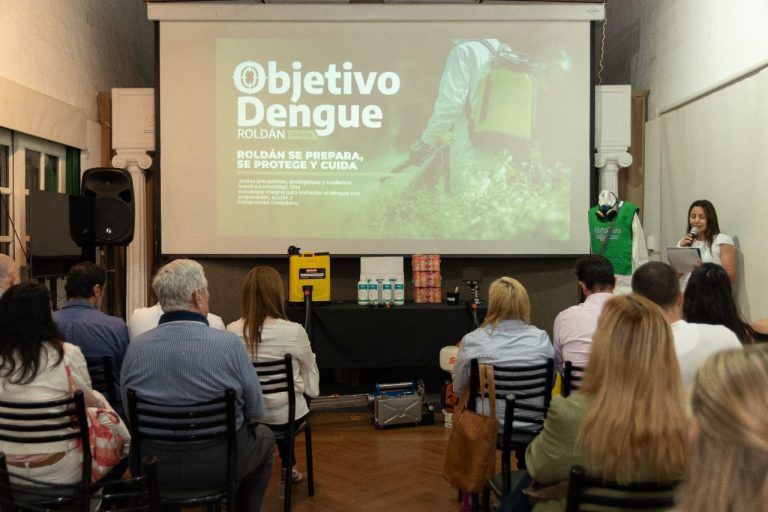 Roldán Presentó plan estival para accionar contra el dengue