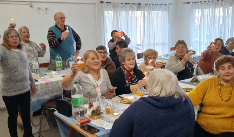 El Centro de Jubilados se prepara para un gran almuerzo de fin de año
