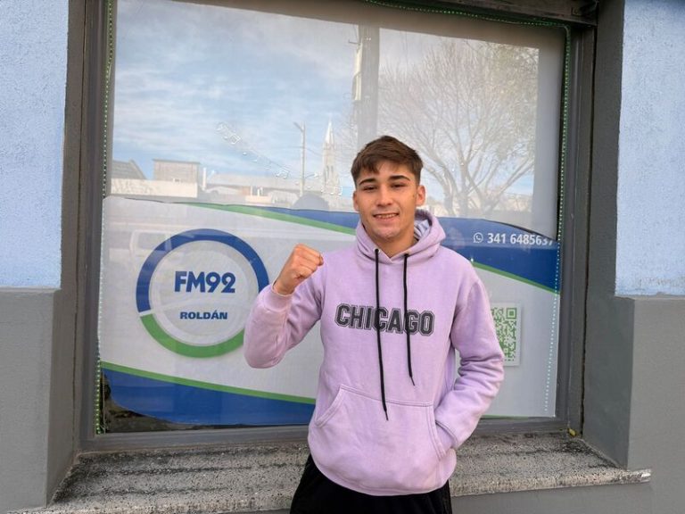El boxeador roldanense Felipe Balbi representará a Santa Fe en el campeonato nacional